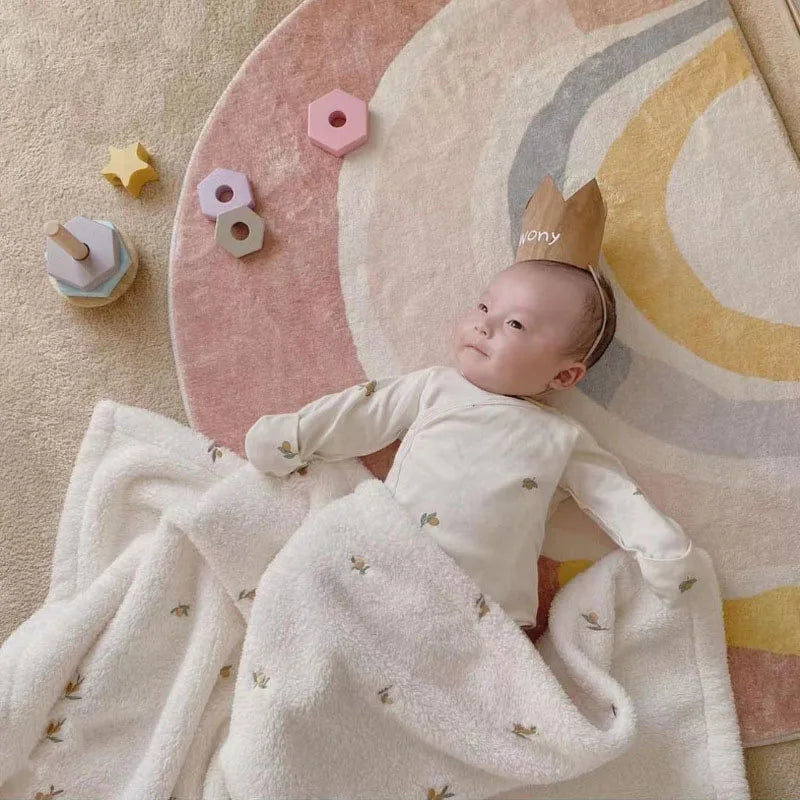 couverture d'emmaillotage pour bébé/Polaire