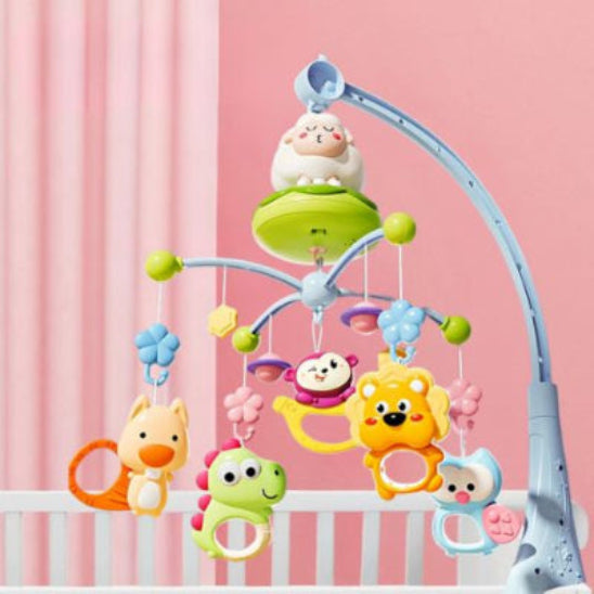 Mobile bebe lumineux multi couleur