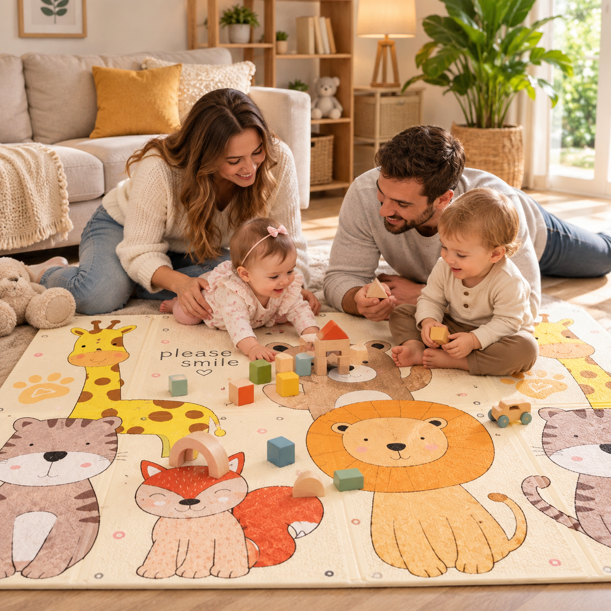 Tapis motricité bébé | Sécurilou™