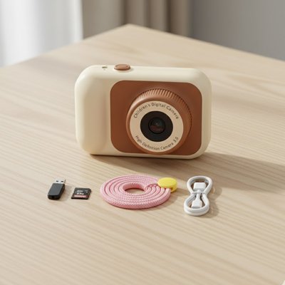 Appareil photo enfant blanc