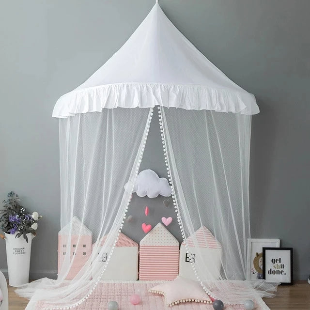 ciel de lit bébé chapiteau protection antimoustique pour lit bébé