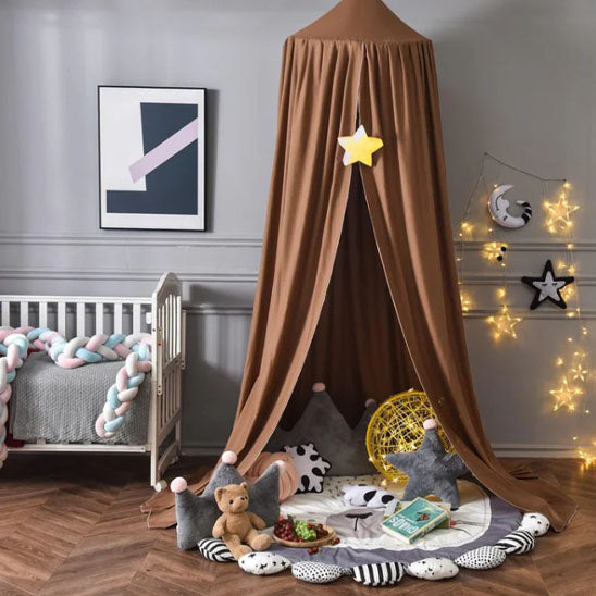 Ciel de lit bebe - Royal ™ Marron