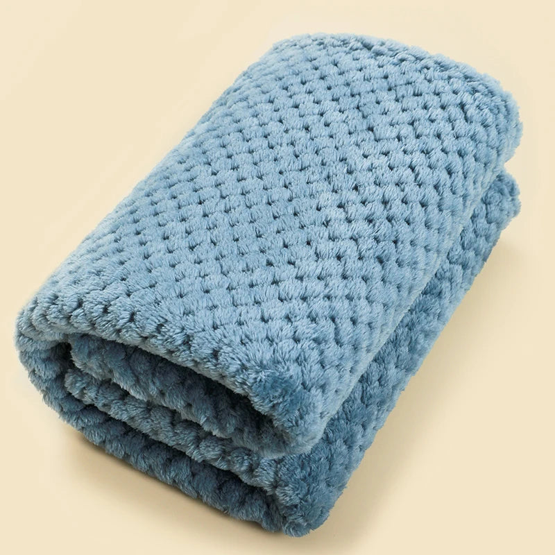 couverture-bébé-poussette-soupe-douce-bleu