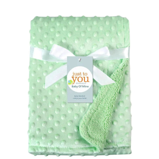couverture-bebe-vert-douce-couverture-pour-bébé-