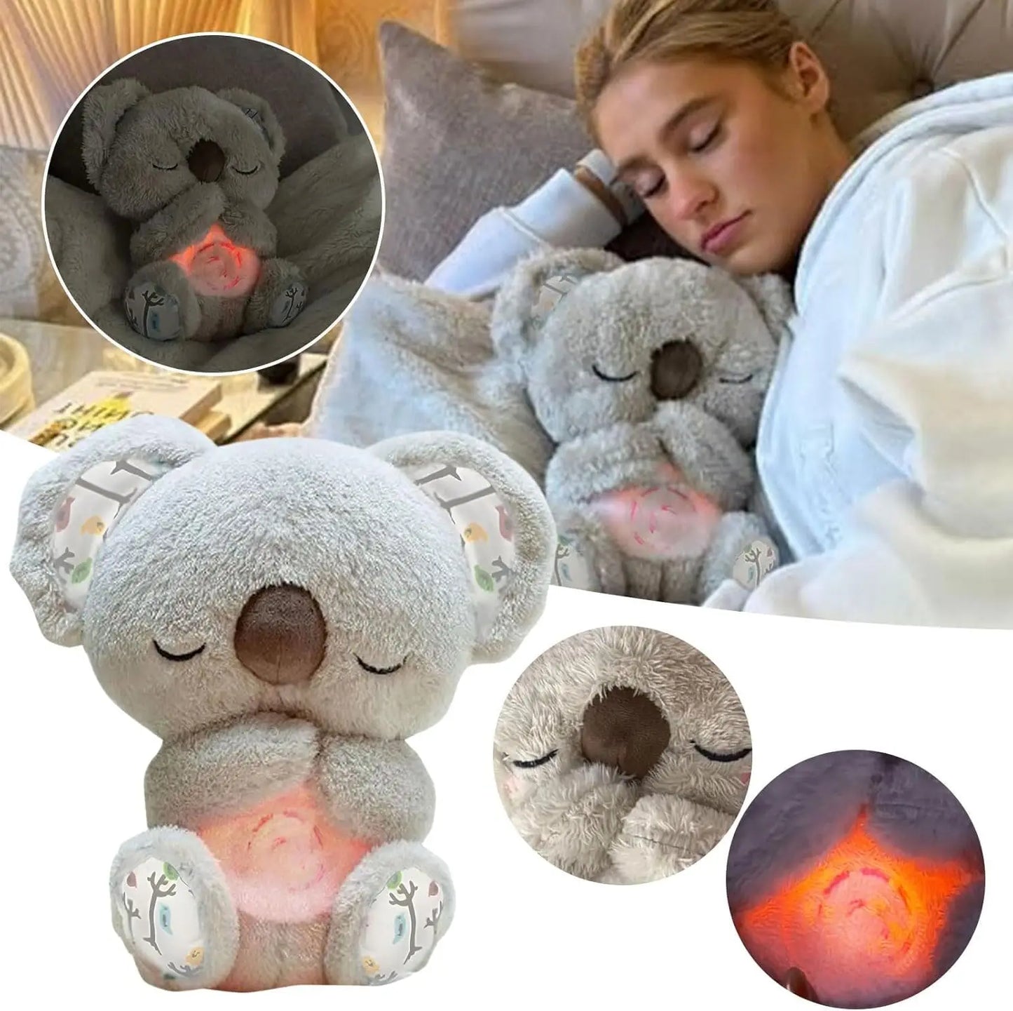 peluche qui respire- Koala