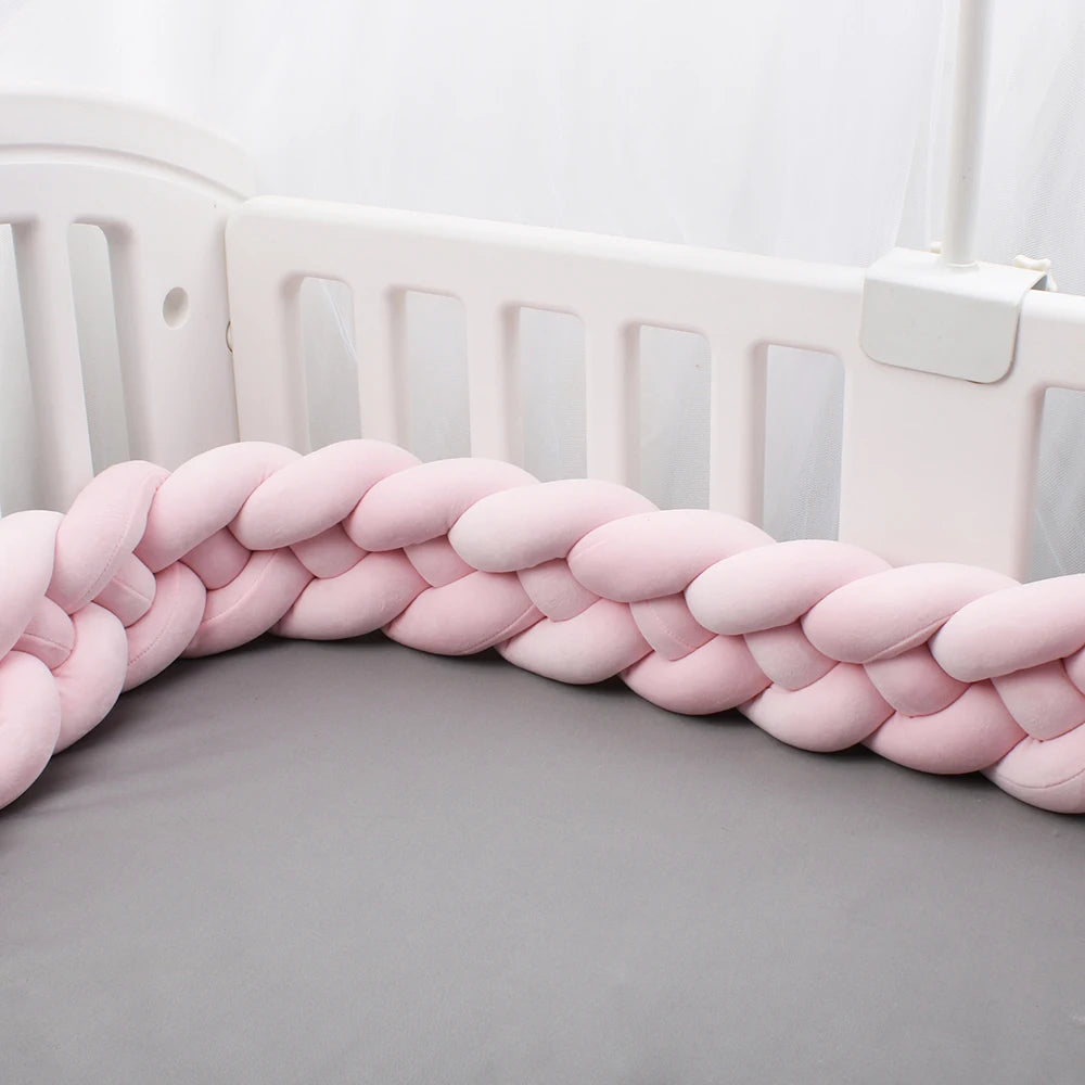 Tresse de lit rose