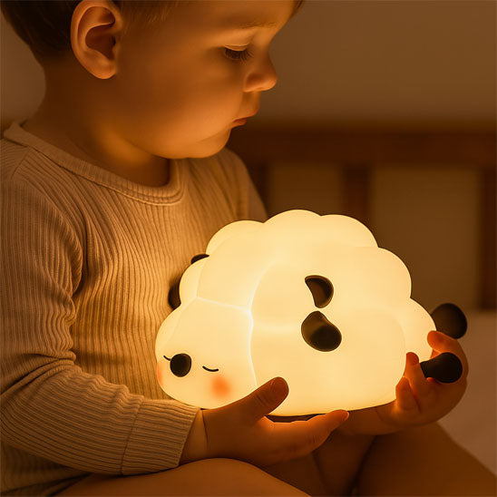Veilleuse animaux-Mouton-Panda-Éléphant
