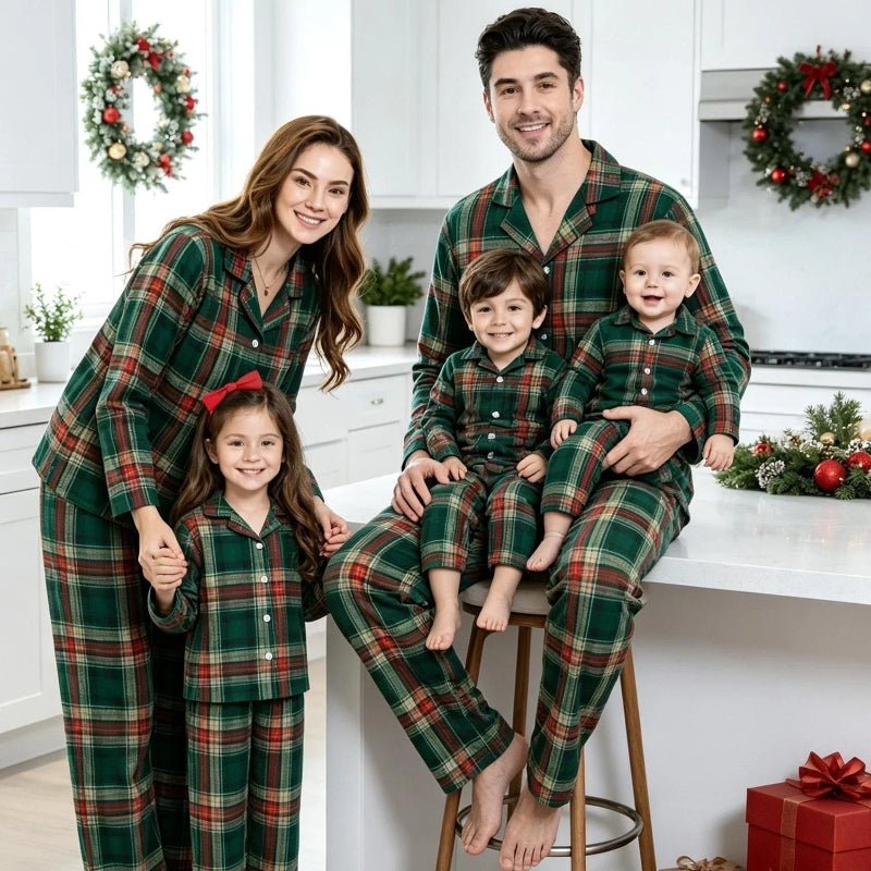 Pyjama de Noël | Rouge et Vert