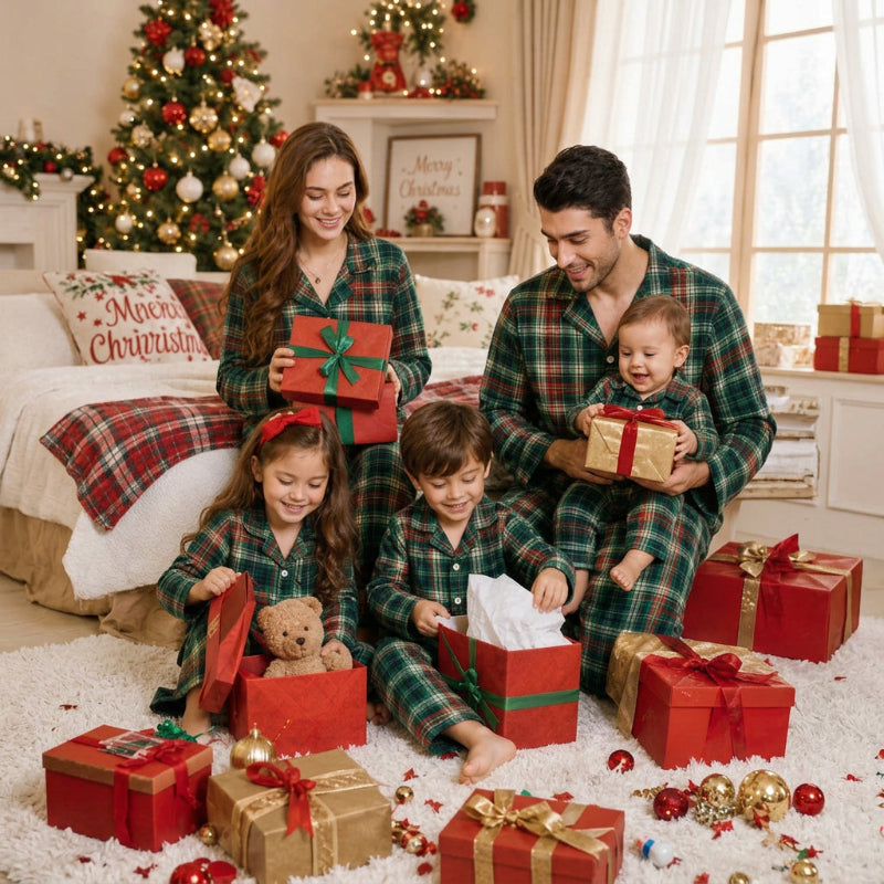Pyjama de Noël | Rouge et Vert
