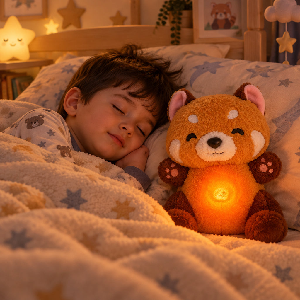 Peluche qui respire | Roux