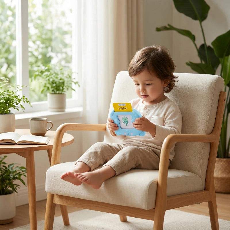 Carte parlante montessori jouet interactif pour enfant