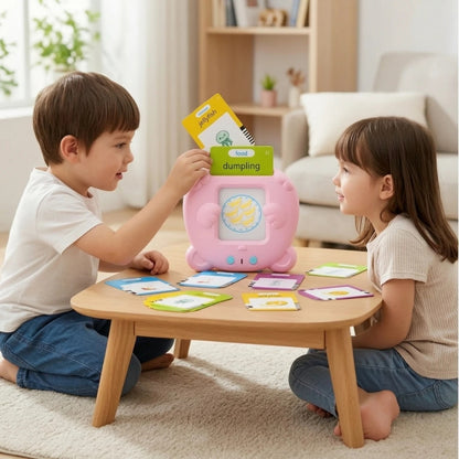 Carte parlante montessori rose