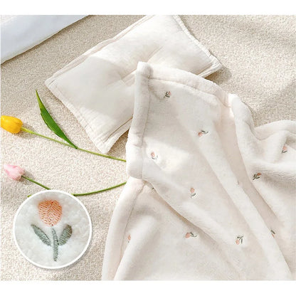 couverture d'emmaillotage pour bébé/Polaire