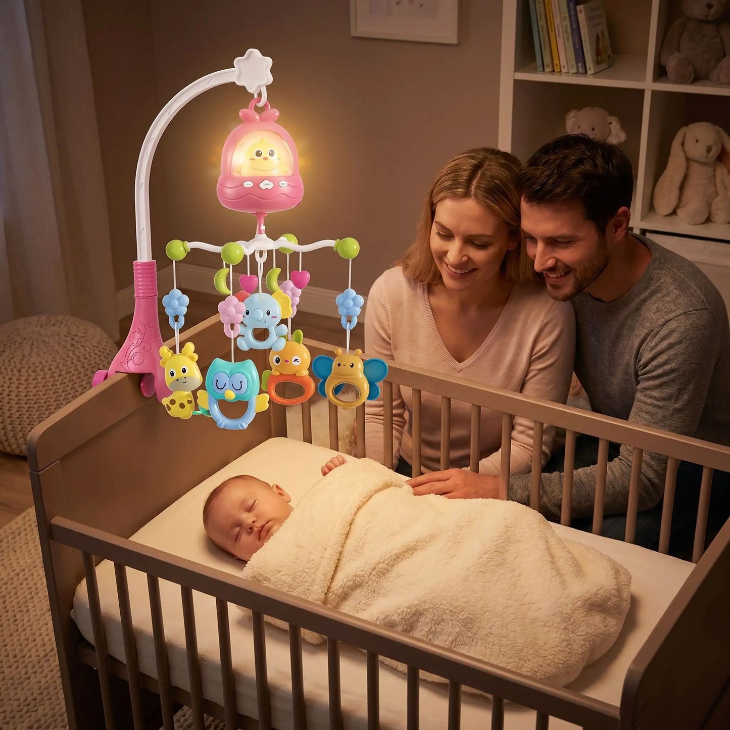 Mobile bebe musical lumineux | Sommeil Doux