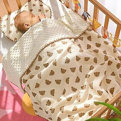 Sieste bébé enveloppe couverture chaude bebe texture douce