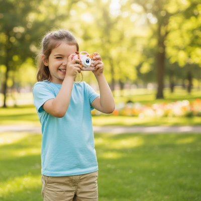 Appareil photo enfant apprentissage des photos