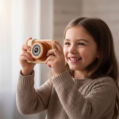 Appareil photo enfant jaune 