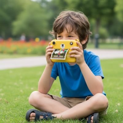 Appareil photo enfant garde les souvenirs