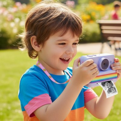 Appareil photo enfant violet