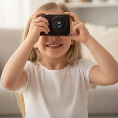 Appareil photo pour enfant noir solide