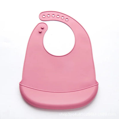 bavoir-bebe-rose-silicone