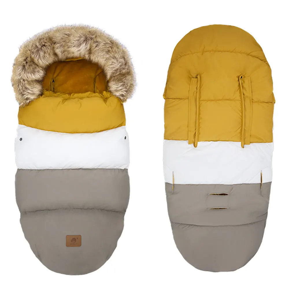 chanceliere-bebe-jaune-blanc-gris