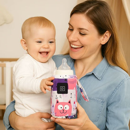 chauffe-biberon-rapide-sécuritaire-portable