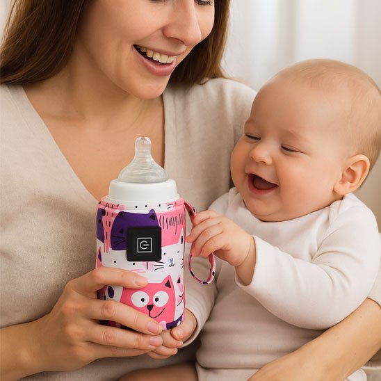 chauffe-biberon-sécuritaire-portable