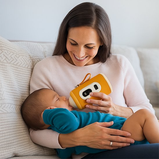 chauffe biberon voiture sans fil usb