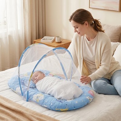 Ciel de lit  moustiquaire bebe 