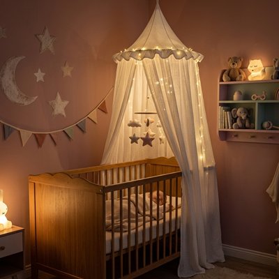 Ciel de lit moustiquaire bebe