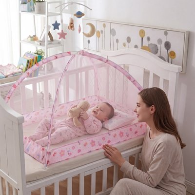 Ciel de lit  moustiquaire bebe pliable et portable