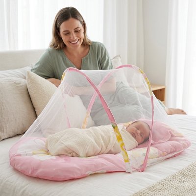 Ciel de lit  moustiquaire bebe 