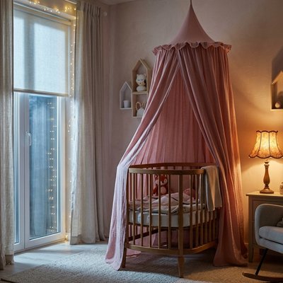 Ciel de lit moustiquaire bebe