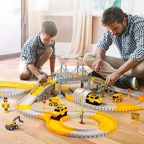 Circuit voiture enfant robuste