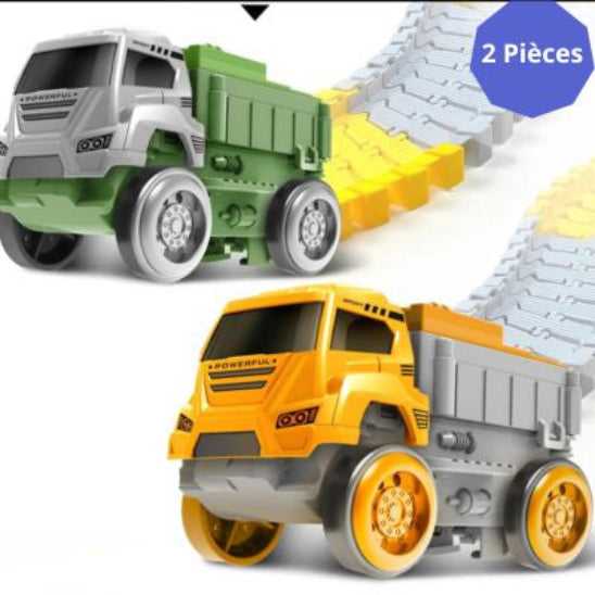 circuit de voiture deux pièces camion