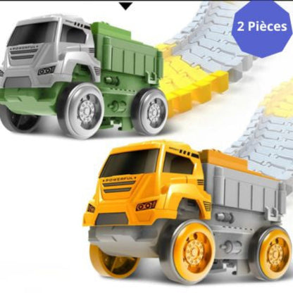 circuit de voiture deux pièces camion