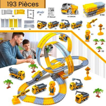 circuit de voiture 193 pièces