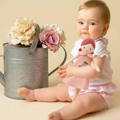 doudou-fille-Ballerine-cerise-sécurisante