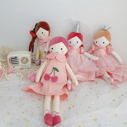 doudou-fille-Ballerine-princesse-cerise-fée-robe-rose