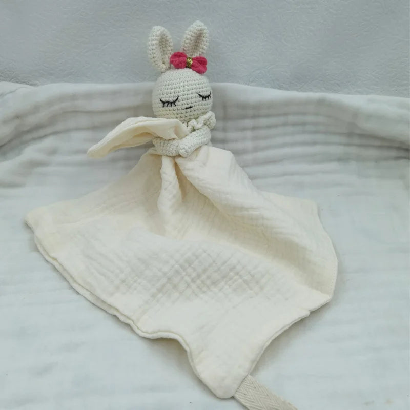 doudou bebe lapin blanc