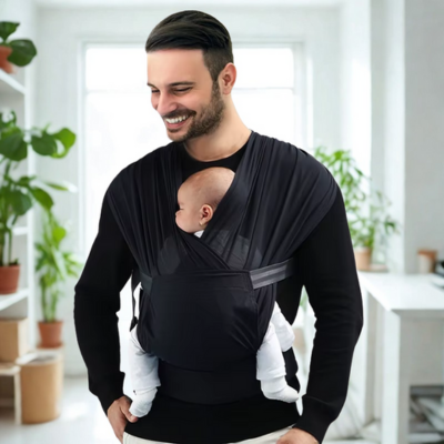 echarppe-de-portage-bébé-noir