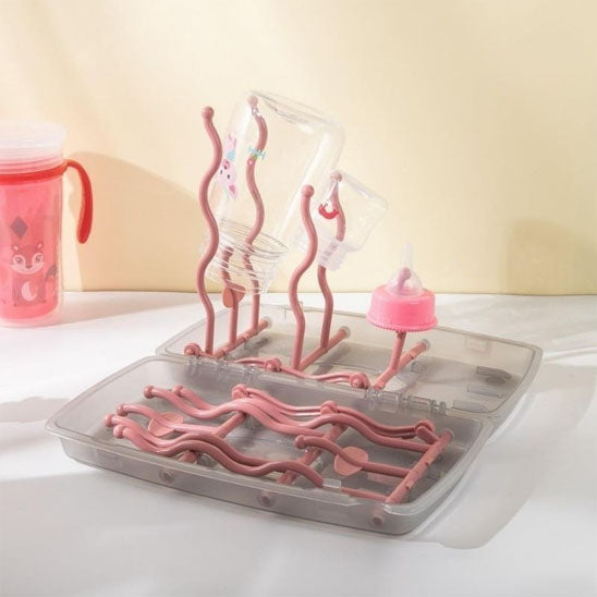 egouttoir-biberon-pliable-rose