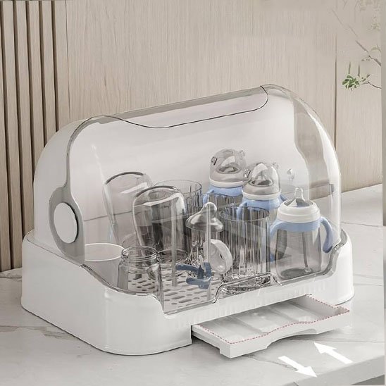 Egouttoir biberon transparent