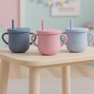 Gobelet bebe anti-diversement