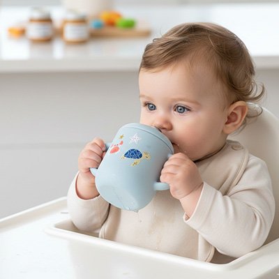 Gobelet bebe pour l'autonomie