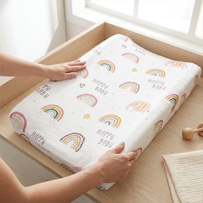 Housse matelas à langer  douce imperméable