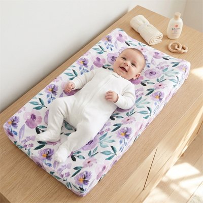 Housse matelas à langer lavable