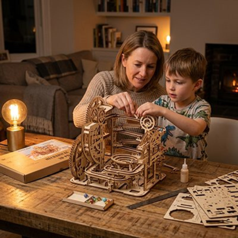 Jeu de construction en bois léger