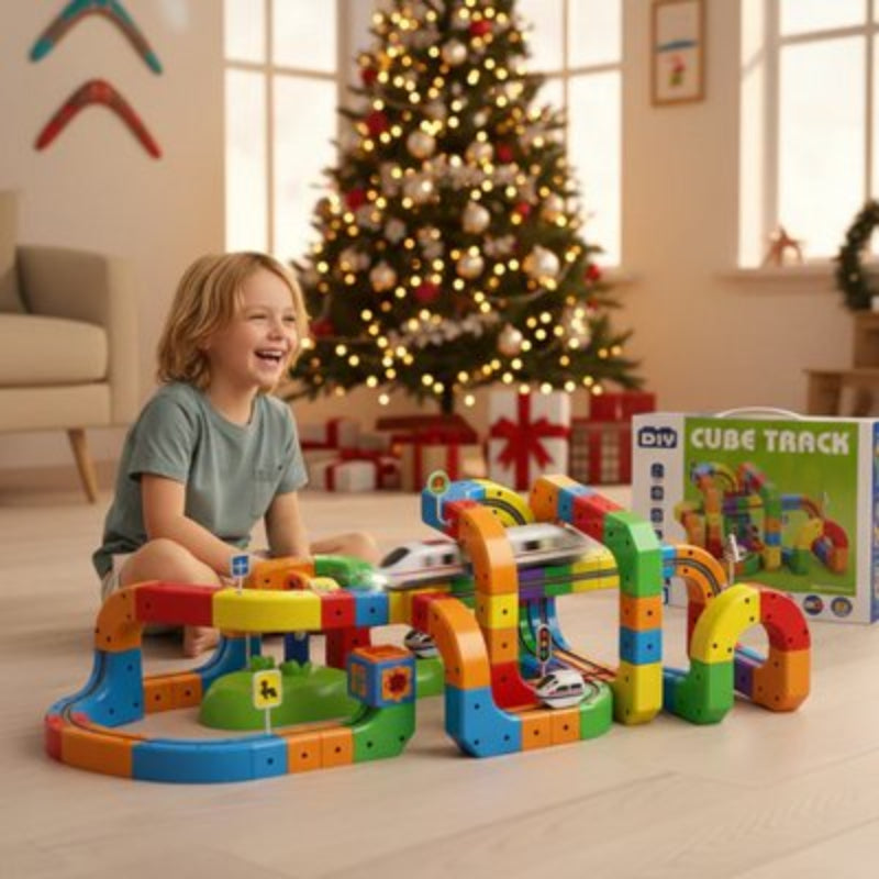 Jeu de construction magnétique enfant